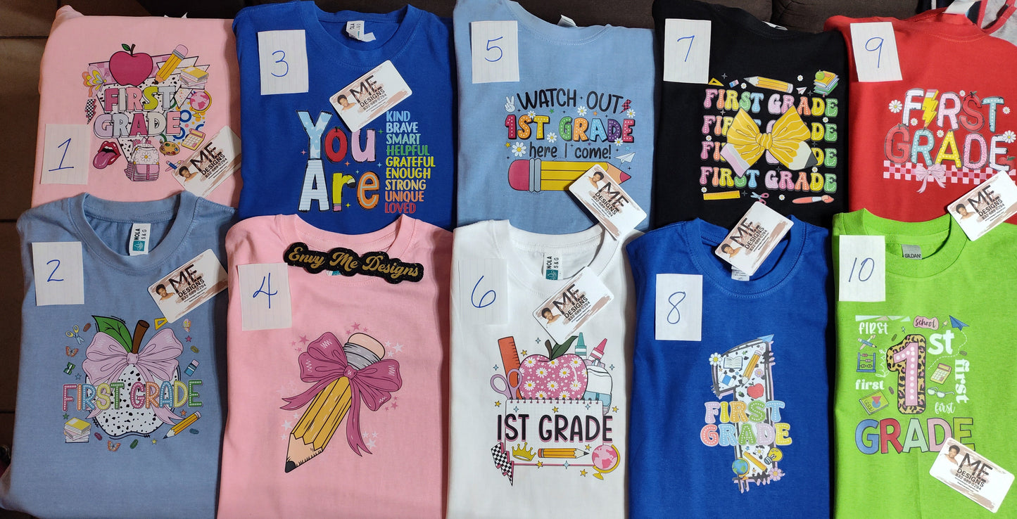 Custom Elementary School Tshirts